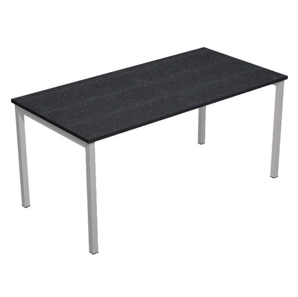 MD_76759 Scrivania Easy Plus - lineare - 180 x 80 x 72,5 cm - nero venato - immagine 1
