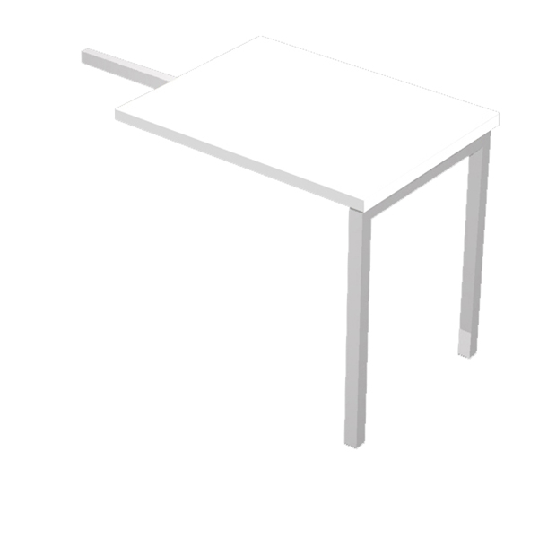 MD_76761 Allungo Easy Plus - DX/SX - 80 x 60 x 72,5 cm - bianco - immagine 1