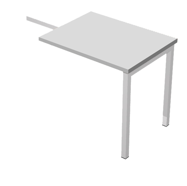 MD_76765 Allungo Easy Plus - DX/SX - 80 x 60 x 72,5 cm - grigio - immagine 1