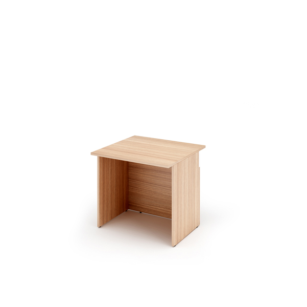 MD_76817 Modulo reception Prestige disabili - senza sopralzo - 80 x 97,5 x 72 cm - ciliegio arabis/bianco - immagine 1