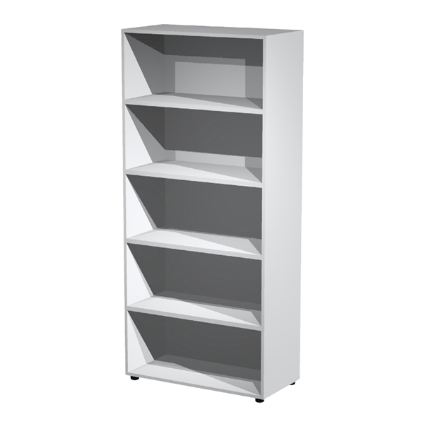 MD_76820 Armadio modulare - a giorno - 90 x 44 x 200 cm - grigio - immagine 1