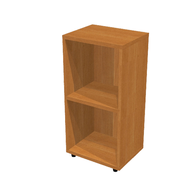 MD_76837 Libreria modulare bassa - a giorno - 40x32x81,5 cm - noce chiaro - immagine 1