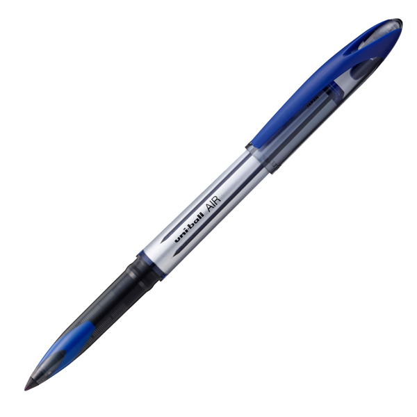 MD_77165 Roller con cappuccio Uni Ball Air 188 - punta 0,7mm - blu - Uni Mitsubishi - immagine 1