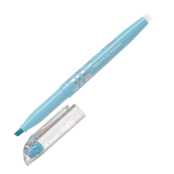 MD_77219 Evidenziatore cancellabile Frixion Light soft - punta a scalpello 4,0mm - tratto 3,3mm - azzurro soft - Pilot - immagine 1
