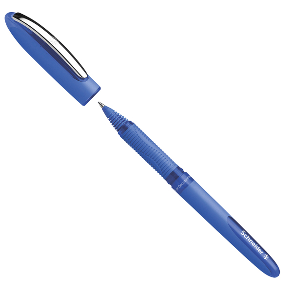 MD_77334 Roller One Hybrid C con cappuccio - tratto 0,3mm - blu - Schneider - immagine 1