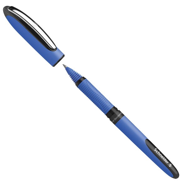 MD_77335 Roller One Hybrid C con cappuccio - tratto 0,5mm - nero - Schneider - immagine 1