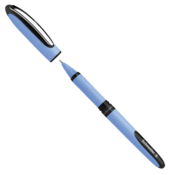 MD_77338 Roller One Hybrid N con cappuccio - tratto 0,3mm - nero - Schneider - immagine 1