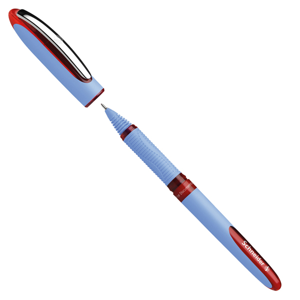 MD_77339 Roller One Hybrid N con cappuccio - tratto 0,3mm - rosso - Schneider - immagine 1