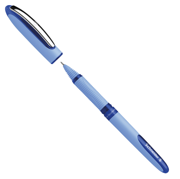MD_77340 Roller One Hybrid N con cappuccio - tratto 0,3mm - blu - Schneider - immagine 1