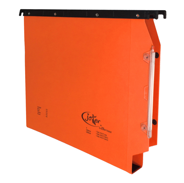 MD_77403 Cartella sospesa Joker - armadio - interasse 33 cm - fondo U - 33 x 28 cm - arancio - Bertesi - immagine 1
