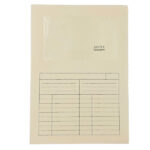Cartellina a L con finestra Sintex - 120 gr - A4 - avorio - Blasetti - conf. 50 pezzi