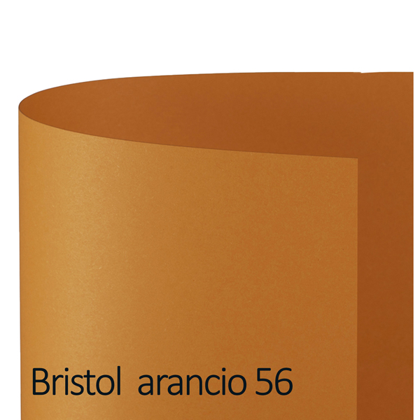 MD_79324 Cartoncino Bristol Color - 70 x 100 cm - 200 gr - arancio 56 - Favini - conf. 10 pezzi - immagine 1
