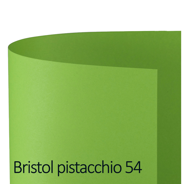 MD_79325 Cartoncino Bristol Color - 70 x 100 cm - 200 gr - pistacchio 54 - Favini - conf. 10 pezzi - immagine 1