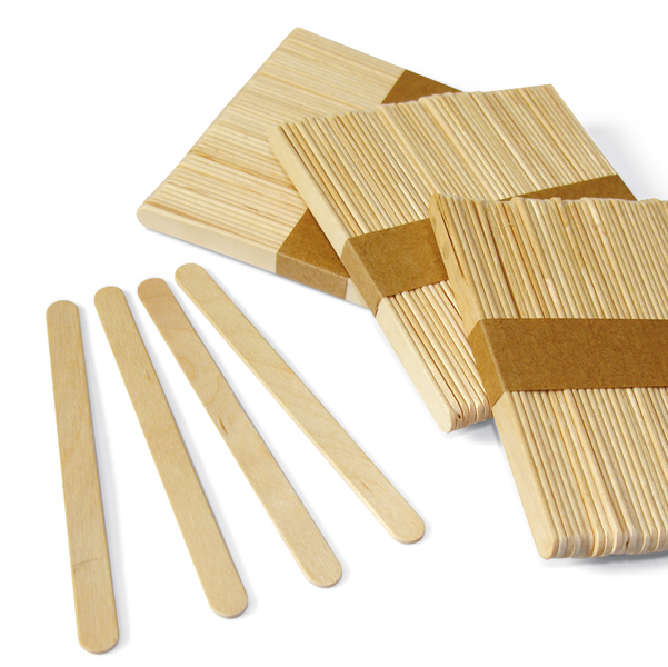 MD_79476 Stecca in legno - 10 x 115 mm - DECO - conf. 50 pezzi - immagine 1