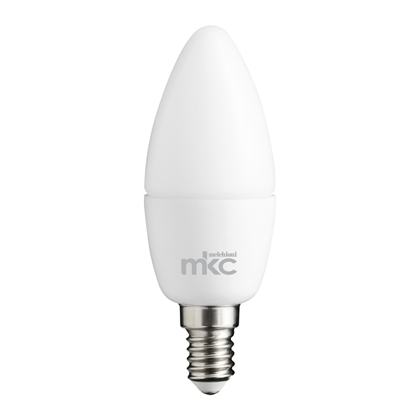 MD_79483 Lampada - Led - candela - 5,5W - E14 - 3000K - luce bianca calda - MKC - immagine 1
