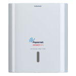 Dispenser asciugamani piegati a Z/W Hi-Tech - 29 x 10,8 x 33,6 cm - bianco - Papernet