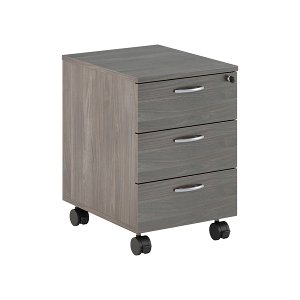 MD_79931 Cassettiera Easy - 3 cassetti - con ruote - 41,8 x 52 x 59,5 cm - frassino toscano - immagine 1