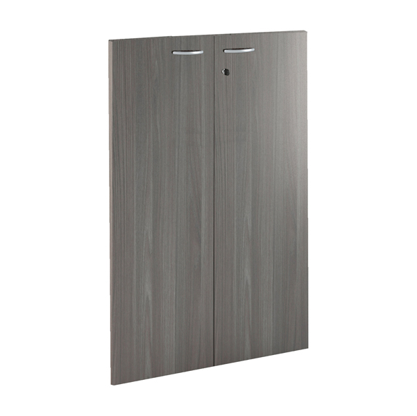 MD_79937 Coppia ante Easy - per mobile contenitore medio - 80 x 115 cm - spessore 18 mm - melaminico - frassino toscano - immagine 1