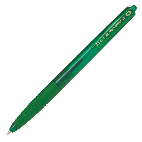 MD_79966 Penna a scatto Supergrip G - punta 1,0mm - verde - Pilot - immagine 1