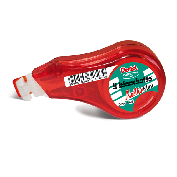 MD_79994 Correttore a nastro mini Il Bianchetto - 5mm x 6mt - Pentel - immagine 1