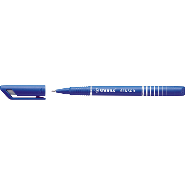 MD_80093 Fineliner Stabilo Sensor - tratto 0,3mm - blu - Stabilo - immagine 1
