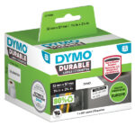 Rotolo 800 etichette LW Durable 1933084 - 57 x 32 mm - PP - bianco - Dymo