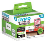 Rotolo 300 etichette LW Durable 1933088 - 59 x 102 mm - PP - bianco - Dymo