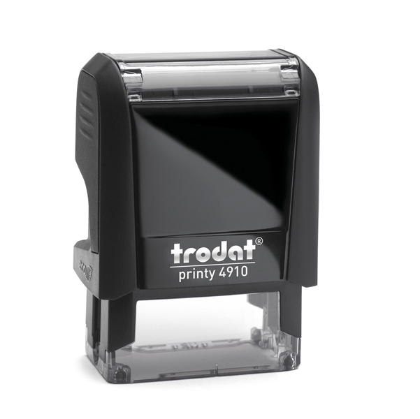 MD_80469 Timbro Original Printy 4.0 4910 - personalizzabile - 26 x 10 mm - 3 righe - autoinchiostrante - Trodat - immagine 1