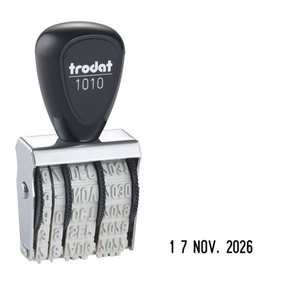 MD_80510 Timbro Datario 1010 - manuale - 4 mm - Trodat - immagine 1