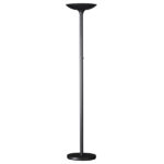Lampada da terra Varialux - a led - base diametro 34 cm - H 180 cm - 23 W - nero - Unilux
