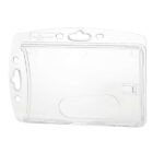 Portabadge rigido - 5,4 x 8,7 cm - trasparente - Durable - conf. 10 pezzi
