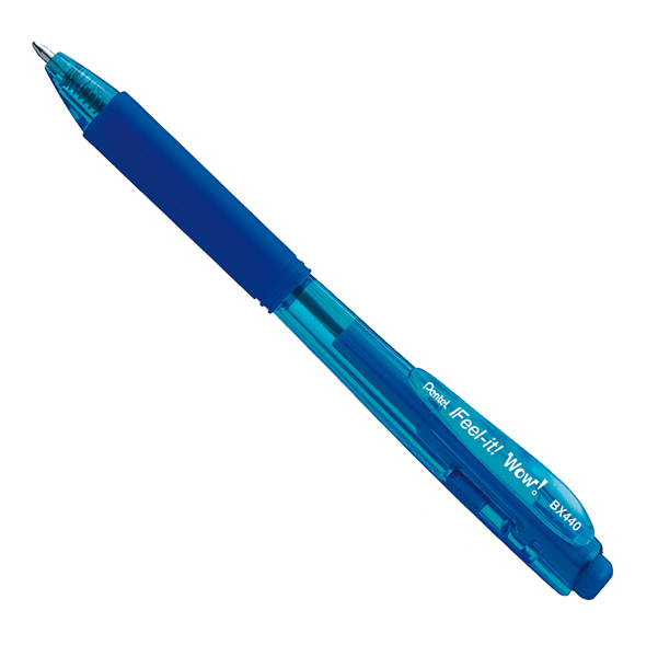 MD_81743 Penna a sfera a scatto Feel It Wow! - punta 1,0 mm - blu - Pentel - immagine 1