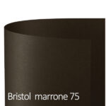 Cartoncino Bristol Color - 50 x 70 cm - 200 gr - marrone 75 - Favini - conf. 25 fogli