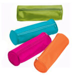 Astuccio Tombolino con cerniera - 22x8xØ8cm - colori assortiti - Pagna