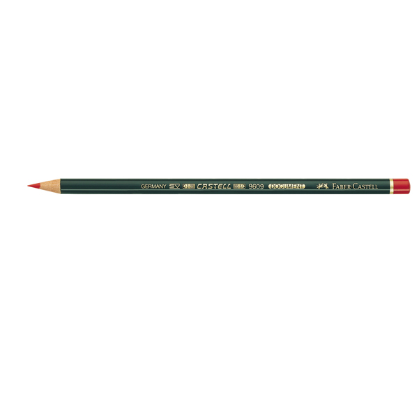 MD_82655 Matita Castell Document - rosso - Faber-Castell - immagine 1