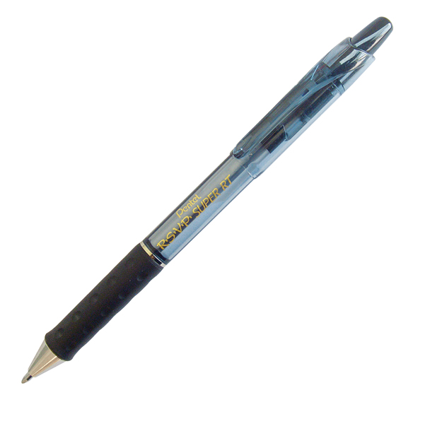 MD_82687 Penna a sfera a scatto Feel It - punta 1,0mm - nero - Pentel - immagine 1