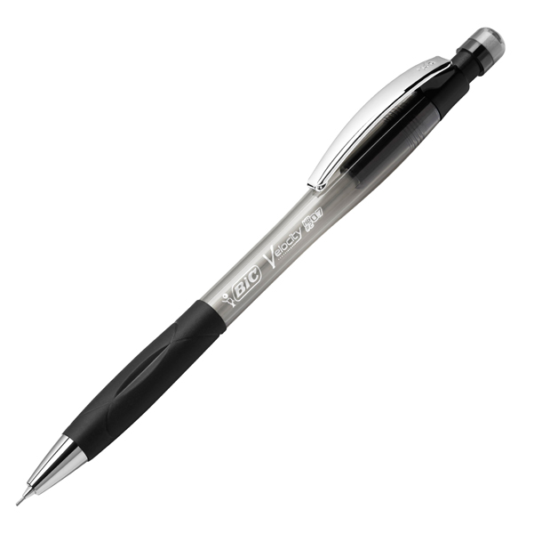 MD_82699 Portamine Velocity Pro - mina 0,70mm - fusto nero - Bic - scatola 12 portamine - immagine 1