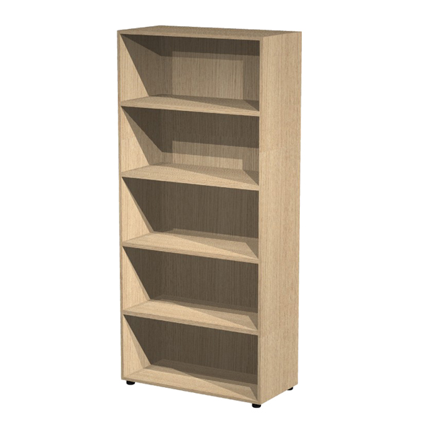MD_82854 Armadio modulare componibile - a giorno - 90 x 44 x 200 cm - rovere - immagine 1