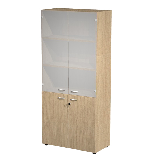 MD_82856 Armadio modulare componibile - a 2+2 ante - 90 x 45,8 x 200 cm - rovere - immagine 1