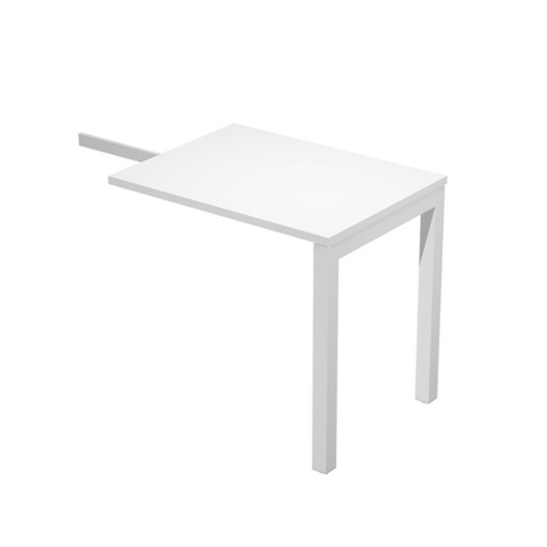 MD_82880 Allungo Agorà - DX/SX - 80 x 60 x 72,5 cm - melaminico - bianco - immagine 1