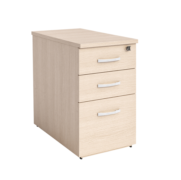 MD_82949 Cassettiera Agorà Direction - 3 cassetti - alta - 44 x 80 x 73 cm - rovere - immagine 1