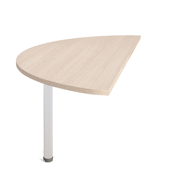 MD_82959 Terminale Agorà Direction 180° - per scrivania Compact - 160 x 70 x 73 cm - rovere - immagine 1