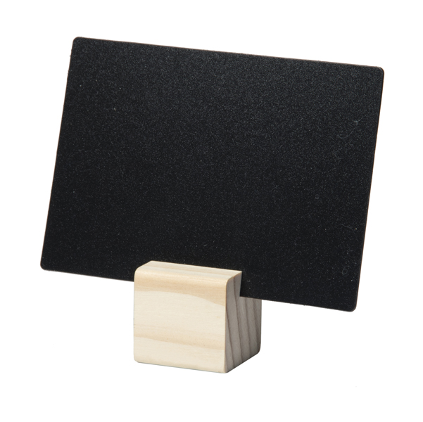 MD_83353 Supporti wood per targhette - 6 targhette incluse - Securit - set 12 pezzi - immagine 1