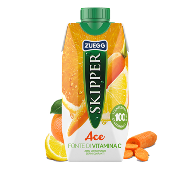 MD_83722 Succo Skipper - gusto ACE - Zuegg - brick 330 ml - immagine 1