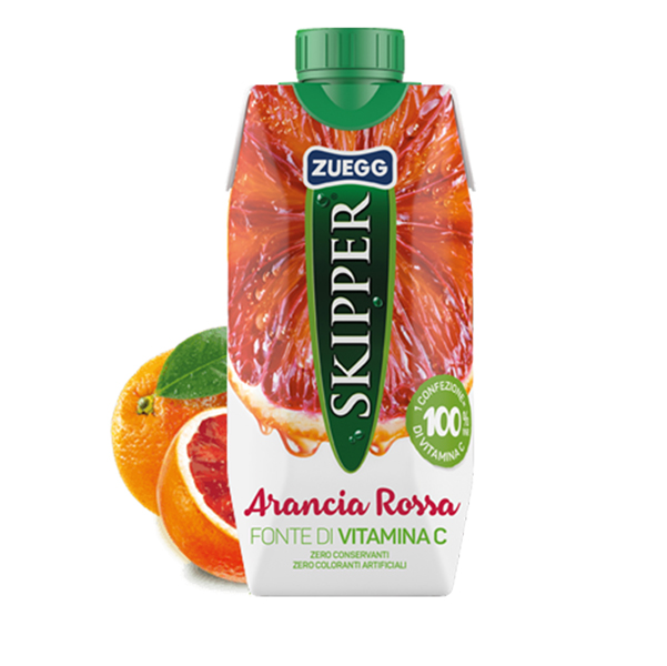 MD_83724 Succo Skipper - gusto arancia rossa - Zuegg - brick 330 ml - immagine 1
