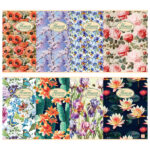 Maxiquaderno Nature Flowers - A4 - 1 rigo - 42 fogli - 80 gr - Pigna