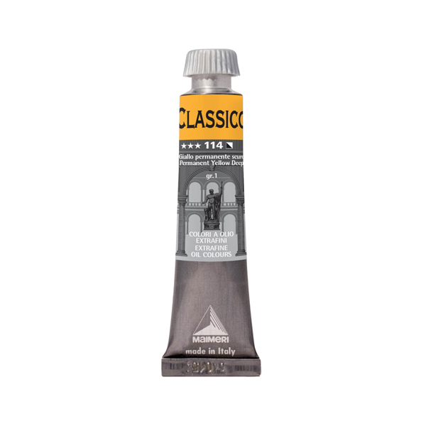 MD_85065 Colore a olio - extrafine - 20 ml - giallo permanente scuro - Maimeri - immagine 1