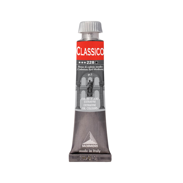 MD_85070 Colore a olio - extrafine - 20 ml - rosso cadmio medio - Maimeri - immagine 1
