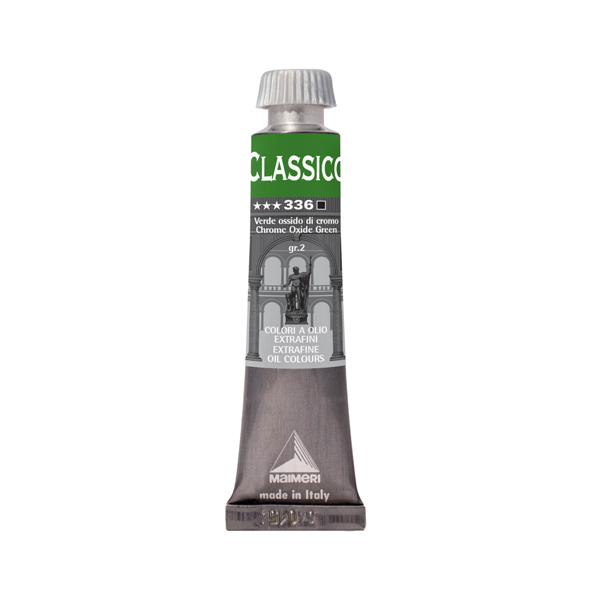 MD_85077 Colore a olio - extrafine - 20 ml - verde ossido di cromo - Maimeri - immagine 1