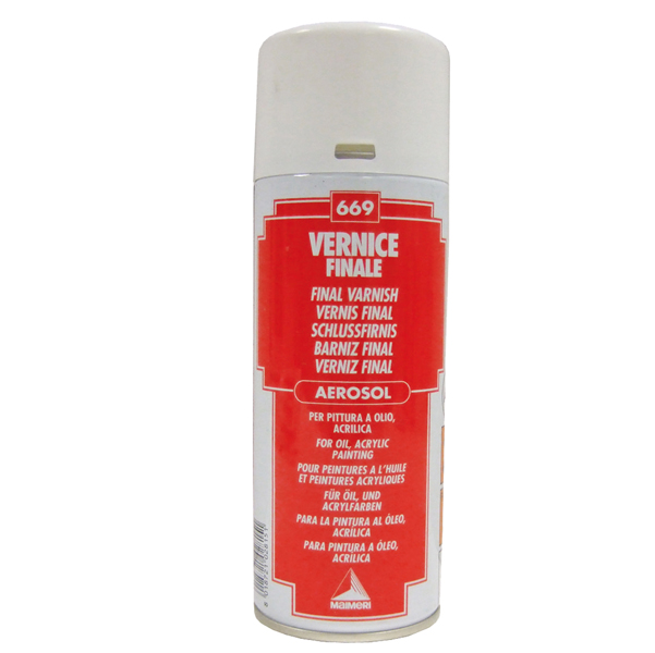 MD_85296 Vernice finale lucido spray - 400 ml - Maimeri - immagine 1